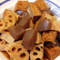 ゆう☆みさ's cooksnap of when they made 圧力鍋で簡単☆蓮根と厚揚げの煮物.