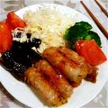 う～たんず's cooksnap of when they made 豚しゃぶ肉の美味しいカボチャ巻き♡.