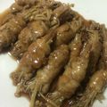 yuke610's cooksnap of when they made ★節約•時短★えのき豚肉巻き.