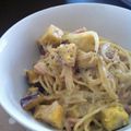 cyncyn's cooksnap of when they made サツマイモのクリームパスタ.