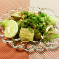 にきけん's cooksnap of when they made 焼き茄子☆柚子胡椒ソースで♪.