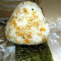 ヤミーヤムヤム's cooksnap of when they made 夜食に☆天かすおにぎり.