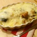 晴れ女☆夏女's cooksnap of when they made キノコとほうれん草のチキングラタン.