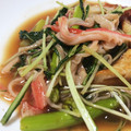 りんごのポタージュ's cooksnap of when they made 水菜のオイスター・柚子こしょう炒め.