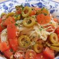シルフス's cooksnap of when they made 太陽の味♪トマトオリーブそうめん.
