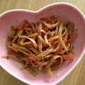 えむいこ's cooksnap of when they made 捨てないで！おいしい大根皮きんぴら.