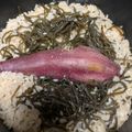 ぶ〜ちゃん's cooksnap of when they made 丸ごとさつま芋と塩昆布の炊き込みご飯.