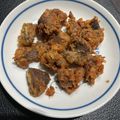。かのこ。's cooksnap of when they made 米粉でサクカリ＊砂肝のから揚げ.