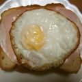 Match's cooksnap of when they made 目玉焼きトースト.