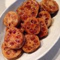アロハにこちゃん's cooksnap of when they made 照り照り♪レンコンのはさみ焼き.