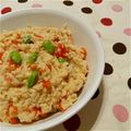 Kαi＊MαMα's cooksnap of when they made とろ～り卵のお粥あん☆親子丼風バージョン.