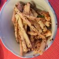 ツヨホコ's cooksnap of when they made 1ステップで出来上がり♪長芋の梅シソ炒め.