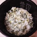 チャコロン♪'s cooksnap of when they made ◆大根葉としらすの混ぜごはん◆.