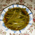 Kokky3's cooksnap of when they made 薄味で仕上げる☆サツマイモのツルの煮浸し.