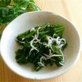 sweet_rose's cooksnap of when they made ほうれん草としらすの和えもの☆.