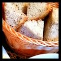 mimiみみ's cooksnap of when they made バター不使用★ヘルシーゴマ食パン★.