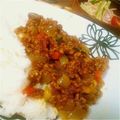 らいじまん's cooksnap of when they made 簡単、夏野菜のキーマカレー.