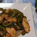 ジンジャーはちみつ's cooksnap of when they made 鶏むね肉とゴーヤの南蛮炒め.