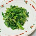 やまうさ's cooksnap of when they made 簡単な春菊.