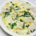 やまうさ's cooksnap of when they made 帆立と半熟卵のあんかけ豆腐.