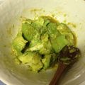 ちむチャン's cooksnap of when they made 簡単！時短！美味！アボカドわさび.