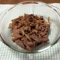 goma332000's cooksnap of when they made 生姜たっぷり♪牛肉とごぼうの甘辛煮☆.