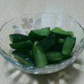 理依奈's cooksnap of when they made きゅうりの塩漬け.