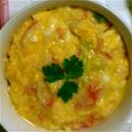 ma___111's cooksnap of when they made 松葉ガニの和風カニ玉丼.