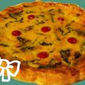 るきこ's cooksnap of when they made 冷凍パイシートで簡単小松菜キッシュ.