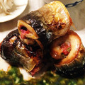 kally105's cooksnap of when they made 簡単ですごくおいしい！秋刀魚の梅しそ焼き.