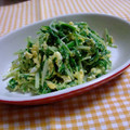 ななぐくん's cooksnap of when they made ☆水菜と卵の中華炒め☆.