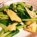 あゆみ1234's cooksnap of when they made 副菜に♪小松菜の和風ペペロンチーノ炒め.