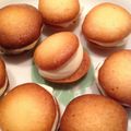 ひなたんぽぽ's cooksnap of when they made 練乳サワークリームのクッキーアイスサンド.