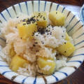 hhaappppyy's cooksnap of when they made 簡単★さつまいもご飯.