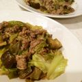 yewkiny's cooksnap of when they made ✿牛肉と野菜の甘辛味噌炒め✿.
