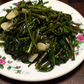 アヅミン's cooksnap of when they made 空芯菜　さっと炒めるだけの本格味！.