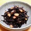 みなとのようこ's cooksnap of when they made シンプルで優しい味☆ひじきと大豆の煮物.