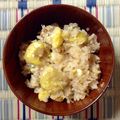 パルミラ's cooksnap of when they made お鍋炊く栗ご飯～醤油編～.
