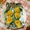 ねこ♪たま's cooksnap of when they made ❤ピーマンのエノキ詰め❤.