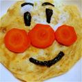 sanama0826's cooksnap of when they made キャラ弁！簡単！アンパンマンでオムライス.