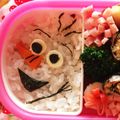 sao＊sao's cooksnap of when they made オラフの簡単弁当.