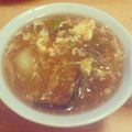 3yentown's cooksnap of when they made チンゲン菜のふかひれ？スープ.