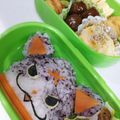 キューピーちゃん's cooksnap of when they made 妖怪ウォッチでフユニャン♪キャラ弁.