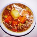 ちびPANDA's cooksnap of when they made ジャガイモとひき肉のあんかけ煮.