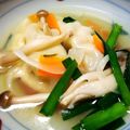 ＬＯＶＥＤＯＧＳ's cooksnap of when they made 水餃子☆スープ.