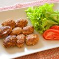 kaiselim's cooksnap of when they made ズッキーニとフェタチーズのハンバーグ.