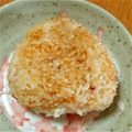 こんぶなつかん's cooksnap of when they made 残りゴハンで☆うまうま焼おにぎり.