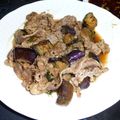 masahase's cooksnap of when they made しっかりジューシー、牛ナスの和風炒め★彡.