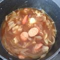 つちぶた７７'s cooksnap of when they made キャベツとウィンナーのカレースープ.