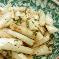 Mana Mama's cooksnap of when they made 1ステップで出来上がり♪長芋の梅シソ炒め.
